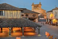 Photo de Villeréal, classé parmis les 100 plus beaux villages de France.